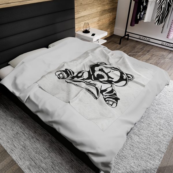 Velveteen Plush Blanket -THE HENDRIX COLLECTION - Image 4