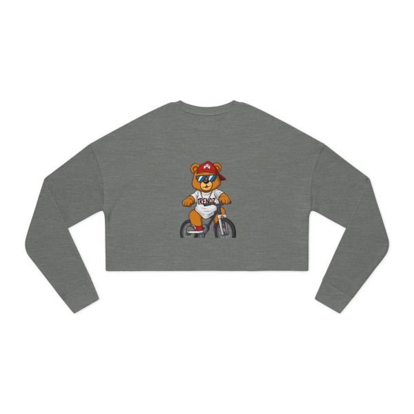 Women's TRENDZ BEAR Cropped Sweatshirt - Image 5