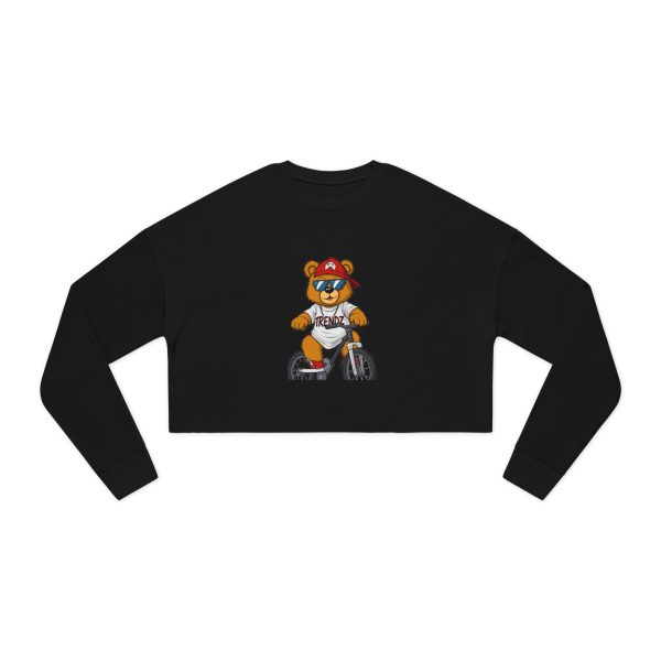 Women's TRENDZ BEAR Cropped Sweatshirt - Image 9