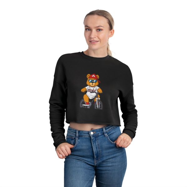 Women's TRENDZ BEAR Cropped Sweatshirt - Image 12