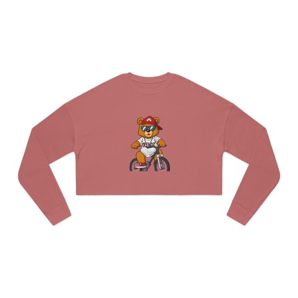 Women's TRENDZ BEAR Cropped Sweatshirt - Image 2