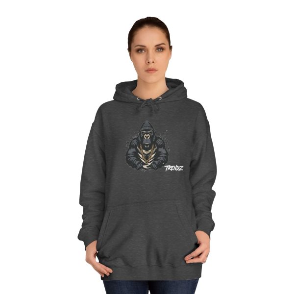 Unisex College Hoodie - THE MONKEY BIZNESS COLLECTION - Image 5